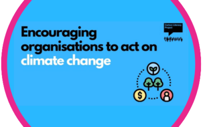 Encouraging organisations to act on climate change